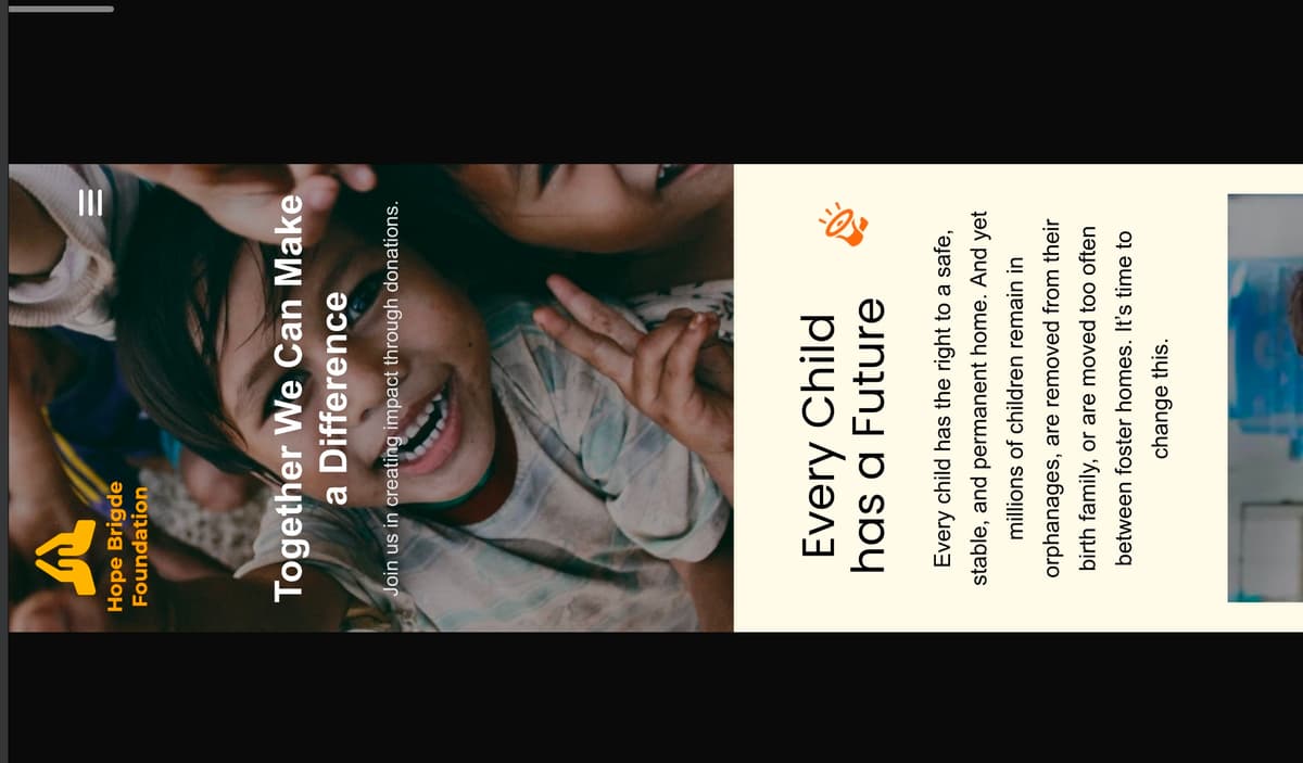 Hopes Bridge Foundation - NGO Management Platform