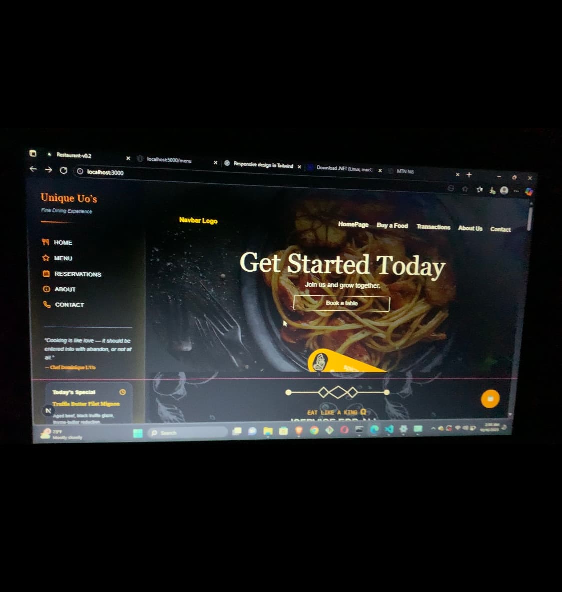 Resturant & Delivery Platform