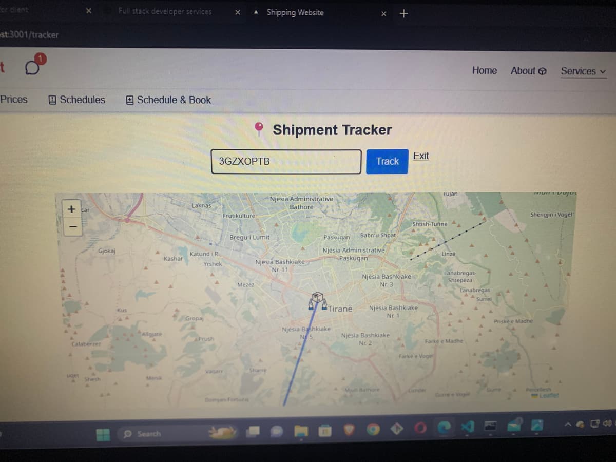 Shipping & Logistics Platform